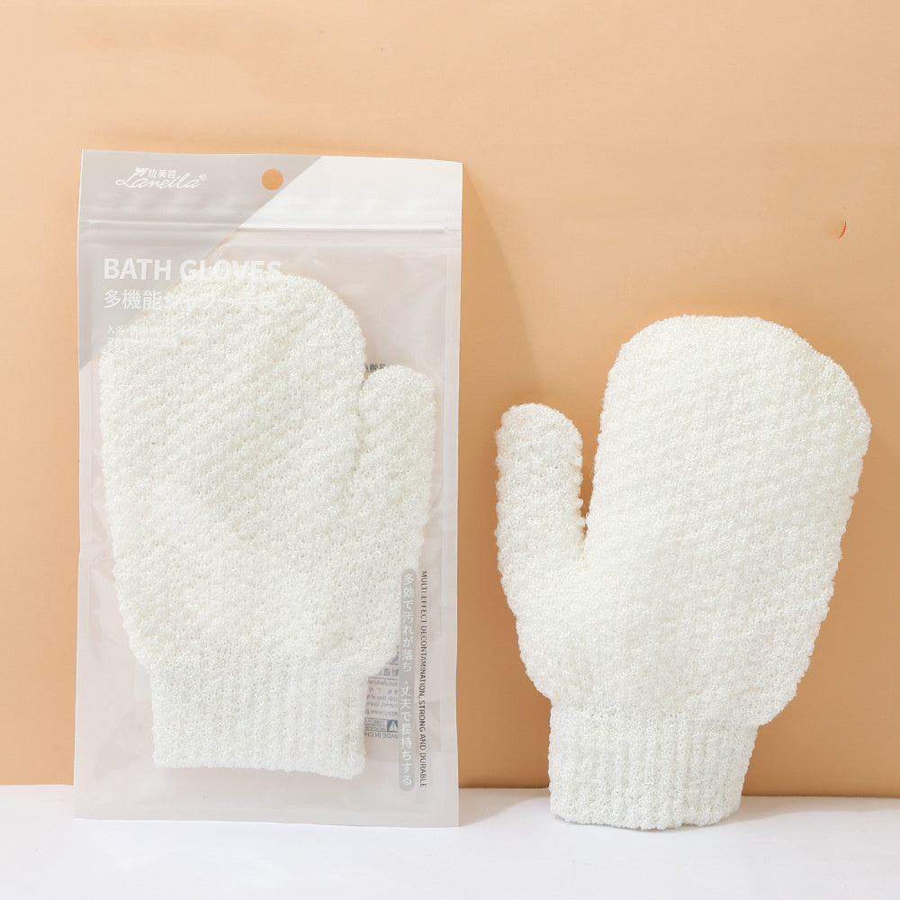 Bath Gloves for Exfoliation & Cleaning – Essential Bath Supplies