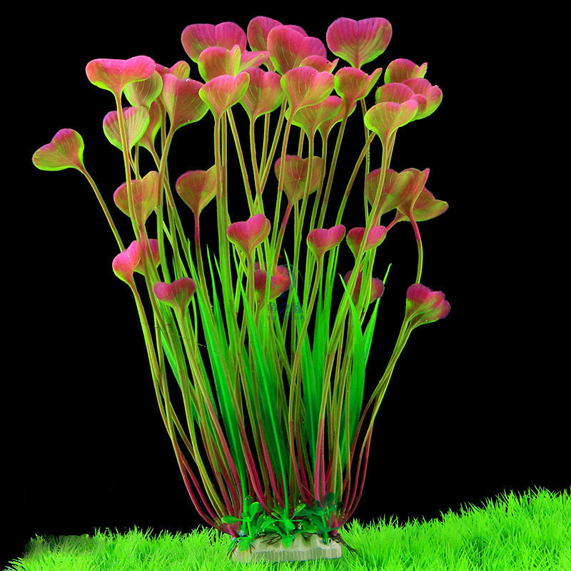 Love Grass Aquarium Landscaping Fish Tank Decoration Fake Water Plants