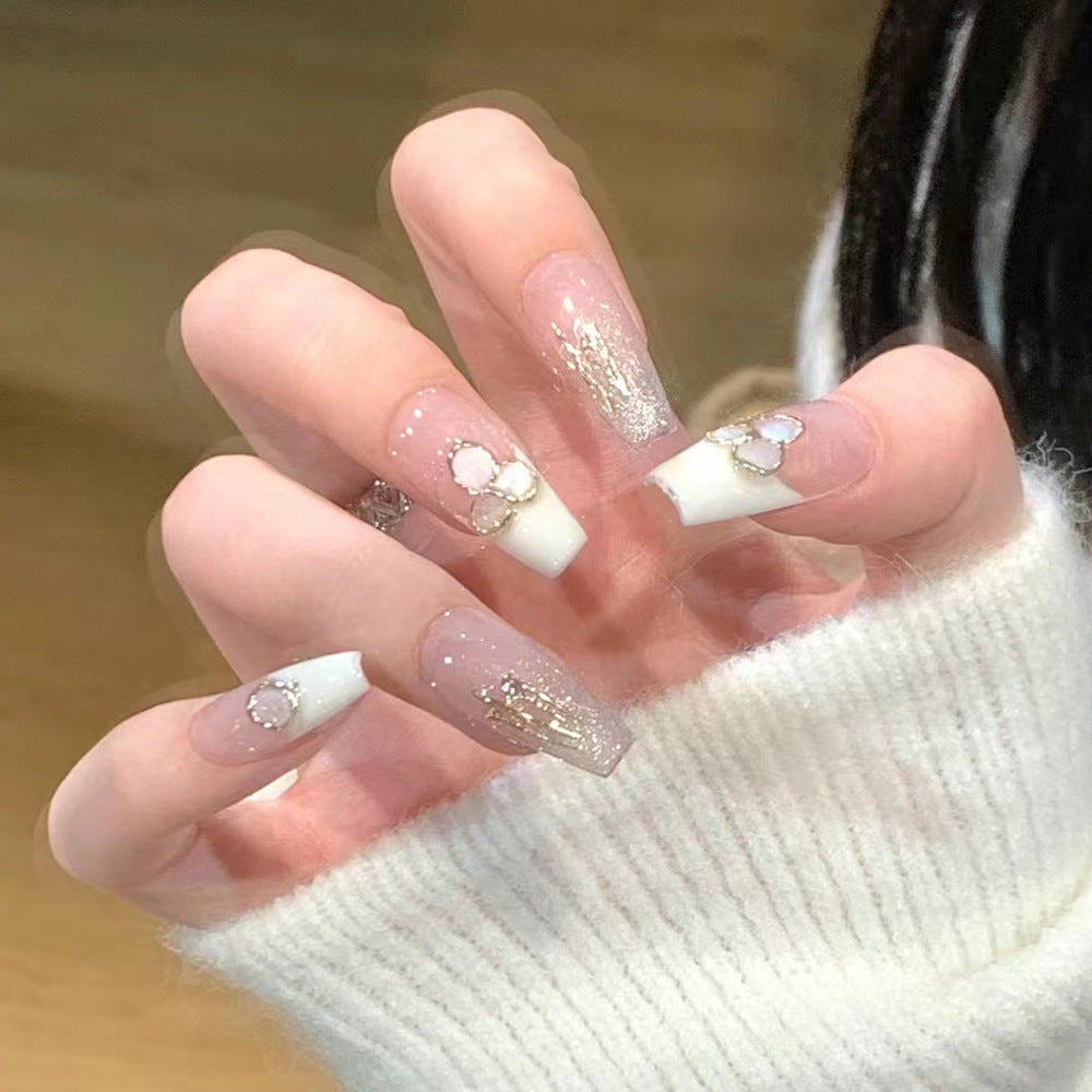 Hand Worn Nail Piece In China-Chic Red In The Year Of The Snake