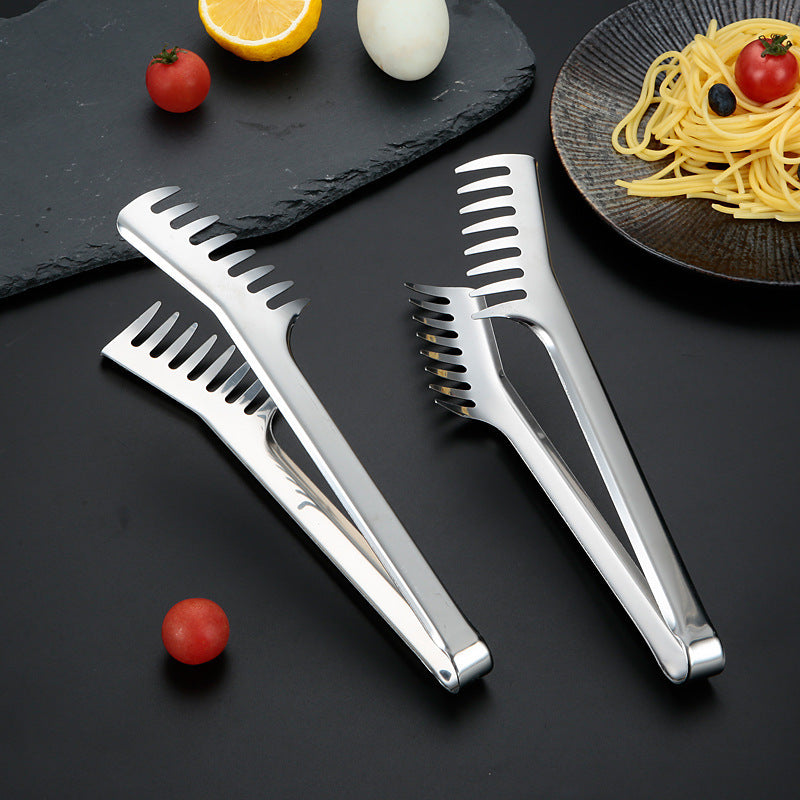 Premium Stainless Steel Food Tongs – Durable, Heat-Resistant Kitchen Tool