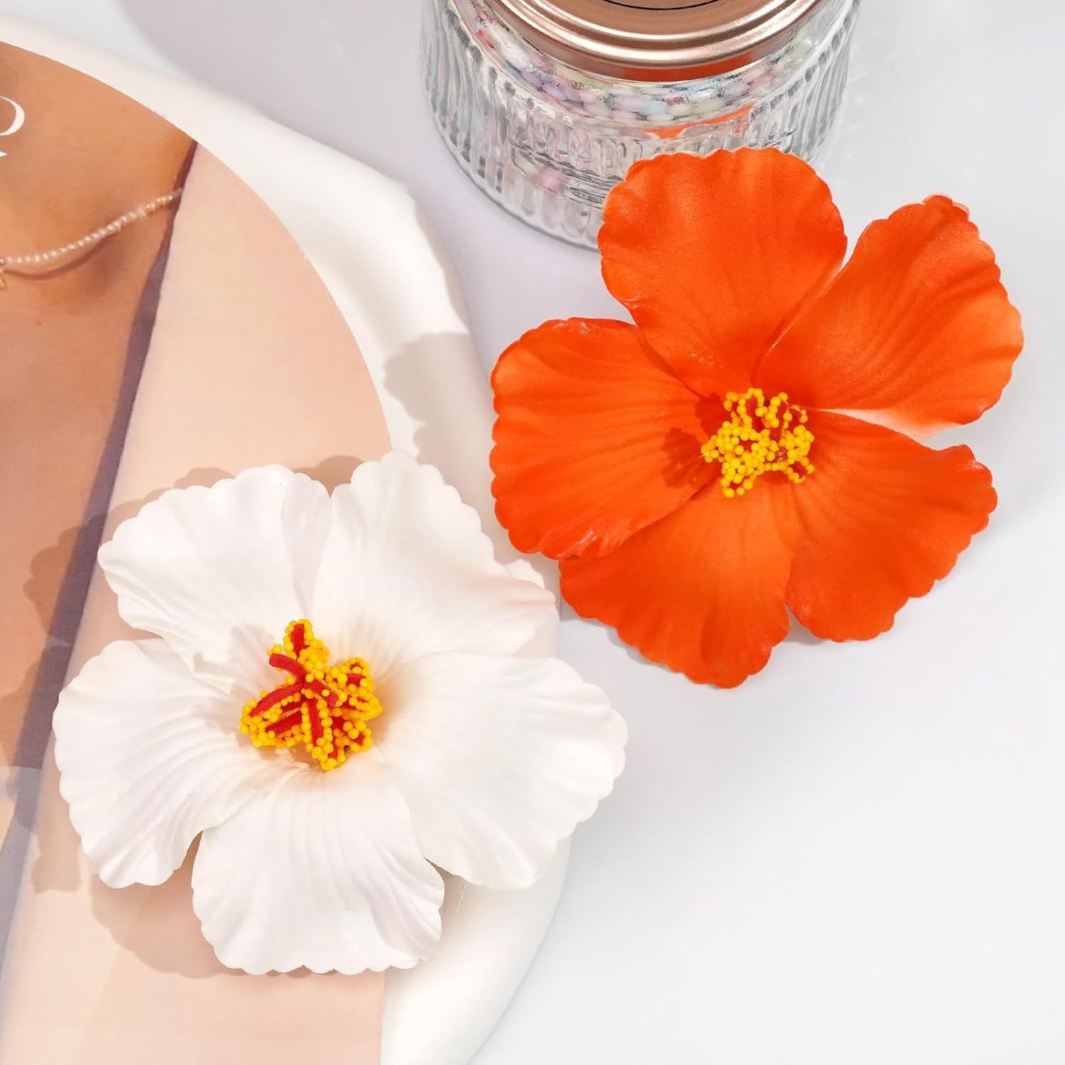 Bohemian Flower Hair Clip for Beach Vacations