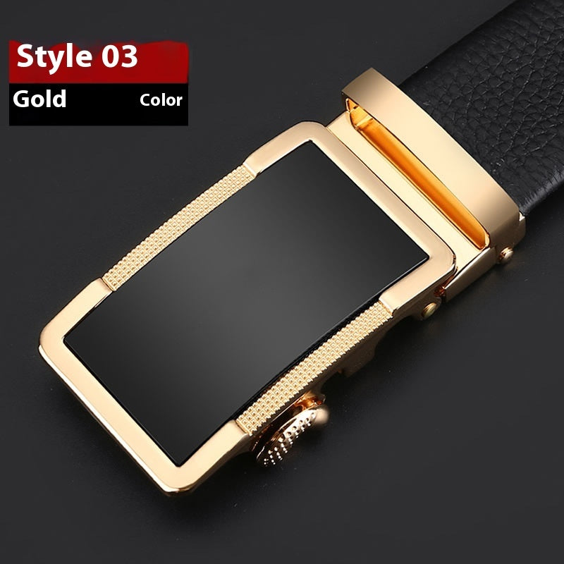 Men's Leather Comfort Click Belt