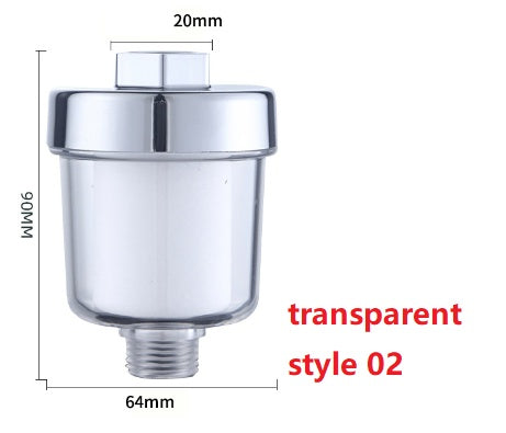 Household Silver Water Heater Shower Filter – Clean & Filtered Water