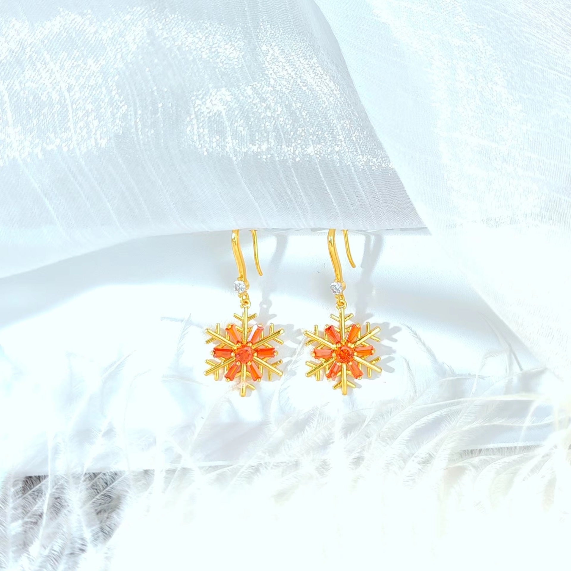 Pearl Bow Stud Earrings Women's High Sense