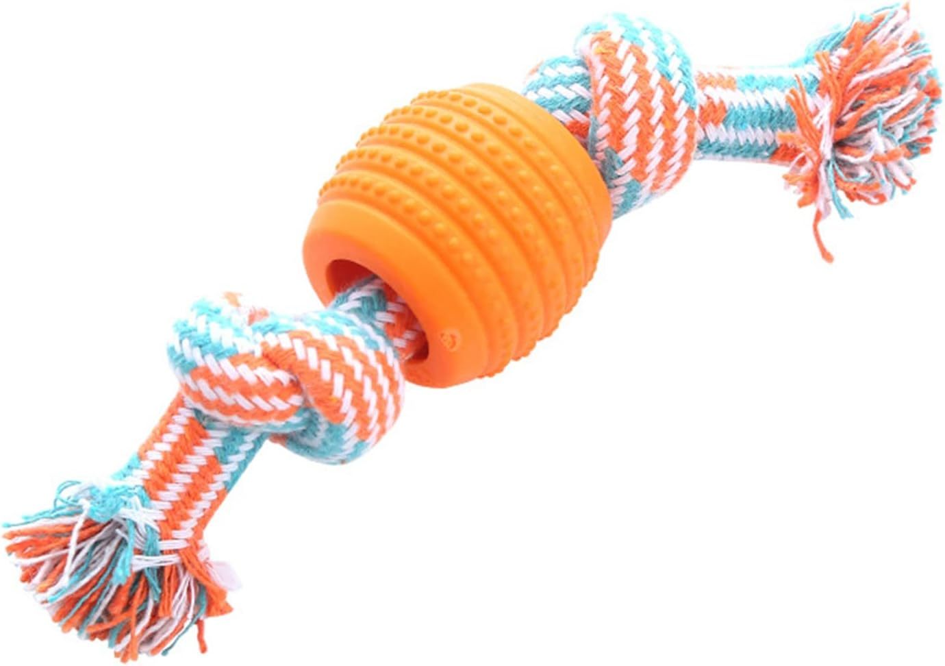 Durable Blue Soft Rope Dog Chew Toy for Teeth Cleaning and Oral Health