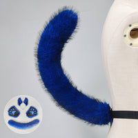 Wolf Tail Sapphire Blue