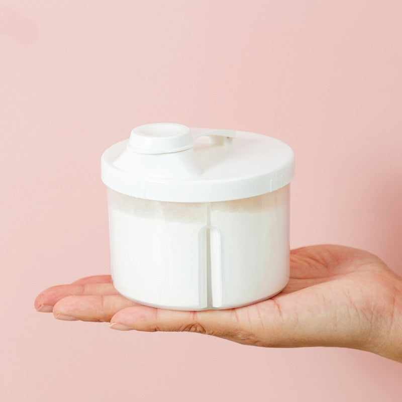 Large-Capacity Rotating Milk Powder Box – Food Supplement Storage for Babies