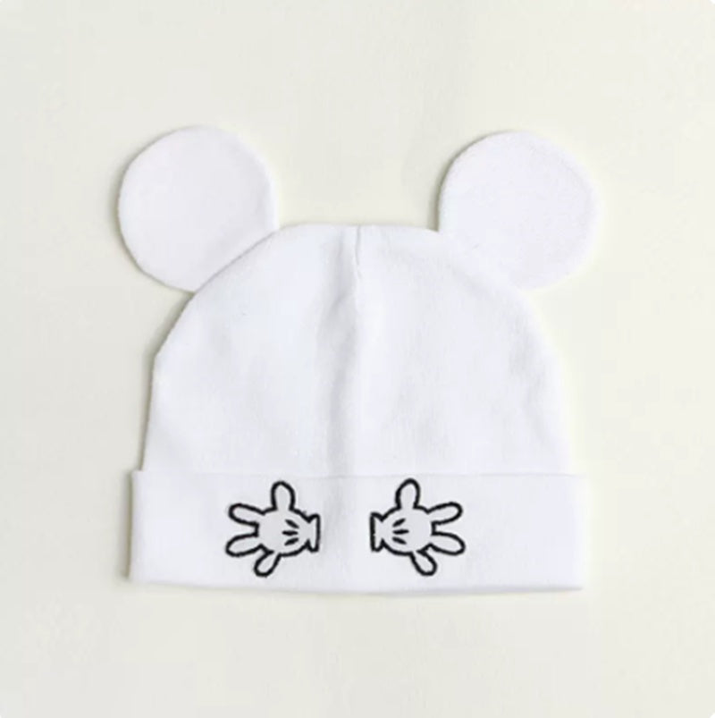 Baby Knitted Cotton Dome Cap – Korean Style Infant Hat for Boys and Girls