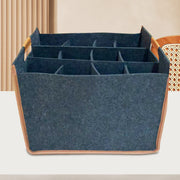 Portable Large Capacity Household Felt Storage Basket