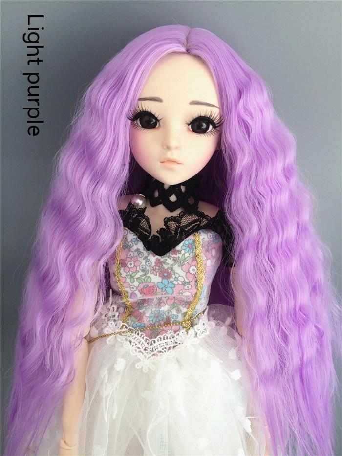 Synthetic Fiber Doll Wigs For Small Cloth Dolls Nontoxic