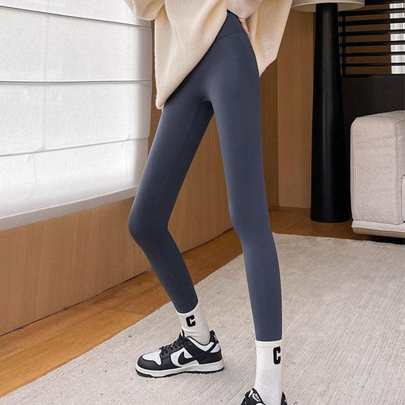Winter Warm Thickened Leggings – Women’s Thermal Yoga Pants with Butt Lift