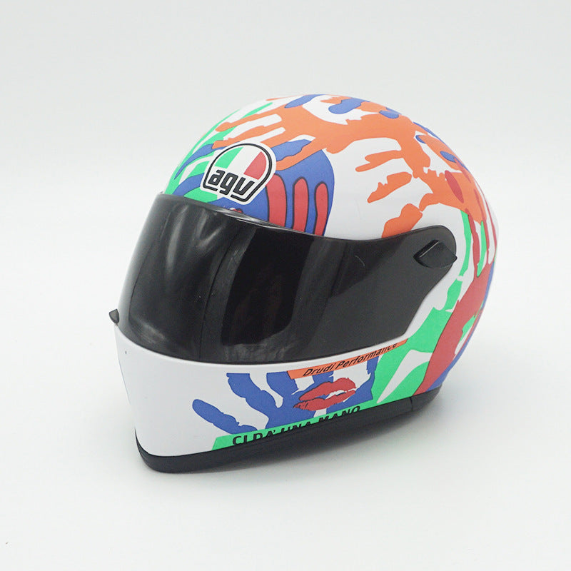 Motorcycle Bear Helmet Doll Cat Motorcycle Helmet Model
