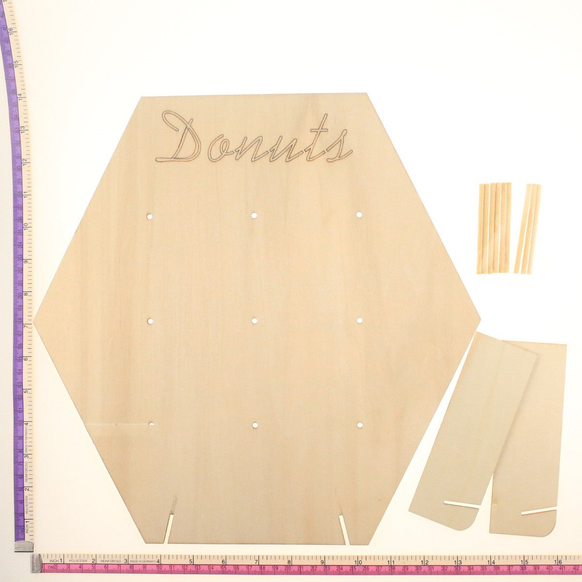 Wooden Doughnut Rack Wedding Supplies