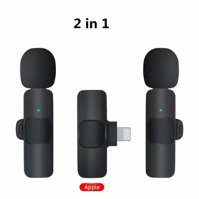 ClearCast™ Wireless Lavalier Microphone – iPhone & Android Compatible