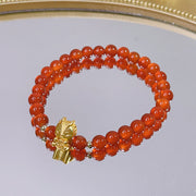 Red Agate Bracelet Female Lucky Bag Bamboo Festival New Year