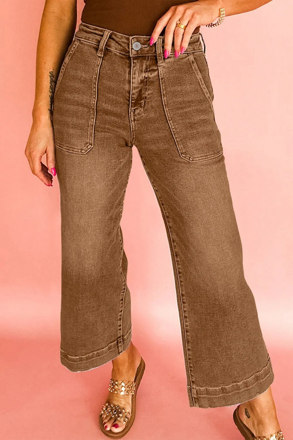 Women’s Slim Fit Cotton-Blend Pants – Casual Everyday Style