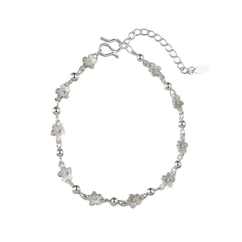 Women's Floral Copper Bracelet – Dainty Chic Fresh Design