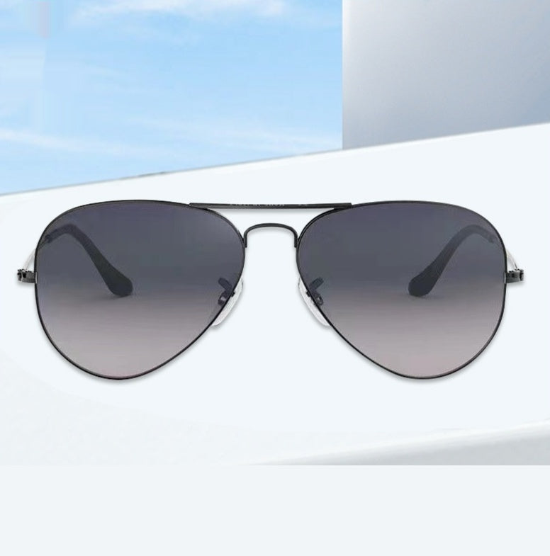 Tempered Glass UV Protection Sunglasses