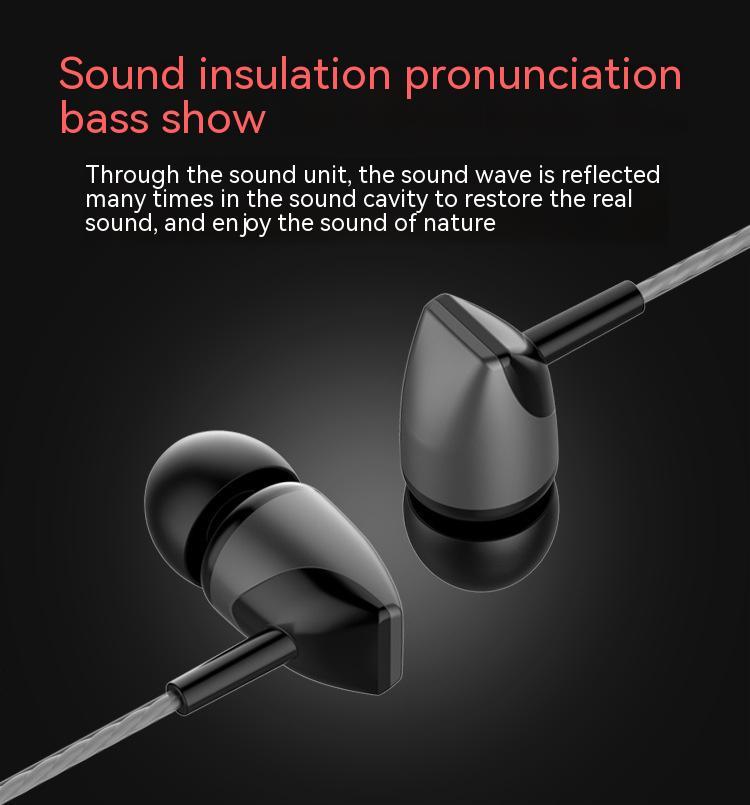 Mobile Phone Wired Bass Universal Headset