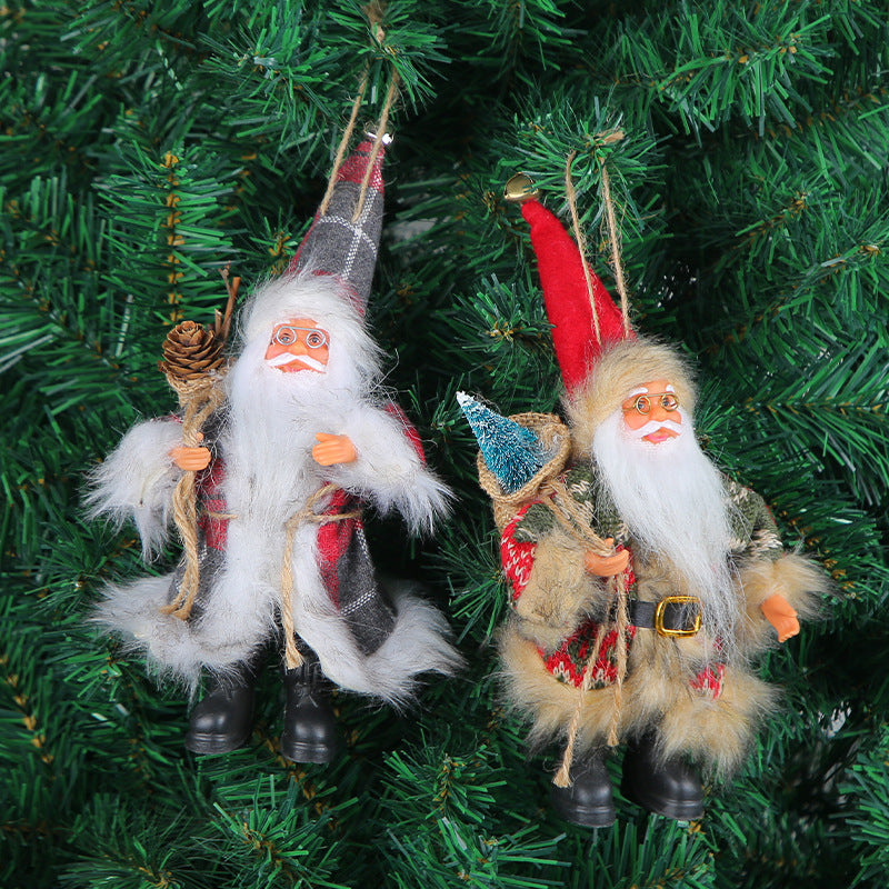 Christmas Tree Pendant Doll Decoration