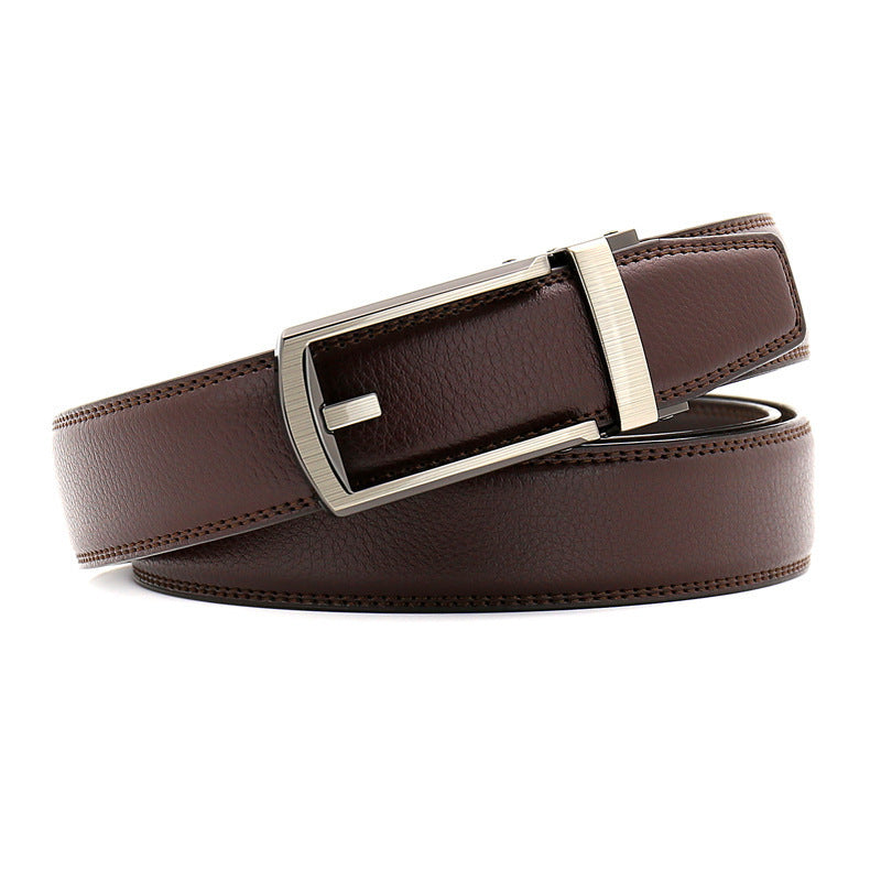 Men's Cowhide Leather Pant Belt