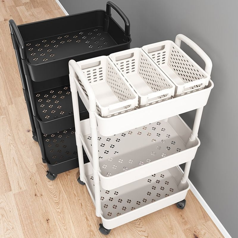 Trolley Rack Kitchen Floor Bedroom Multi-layer Bathroom Storage Rack