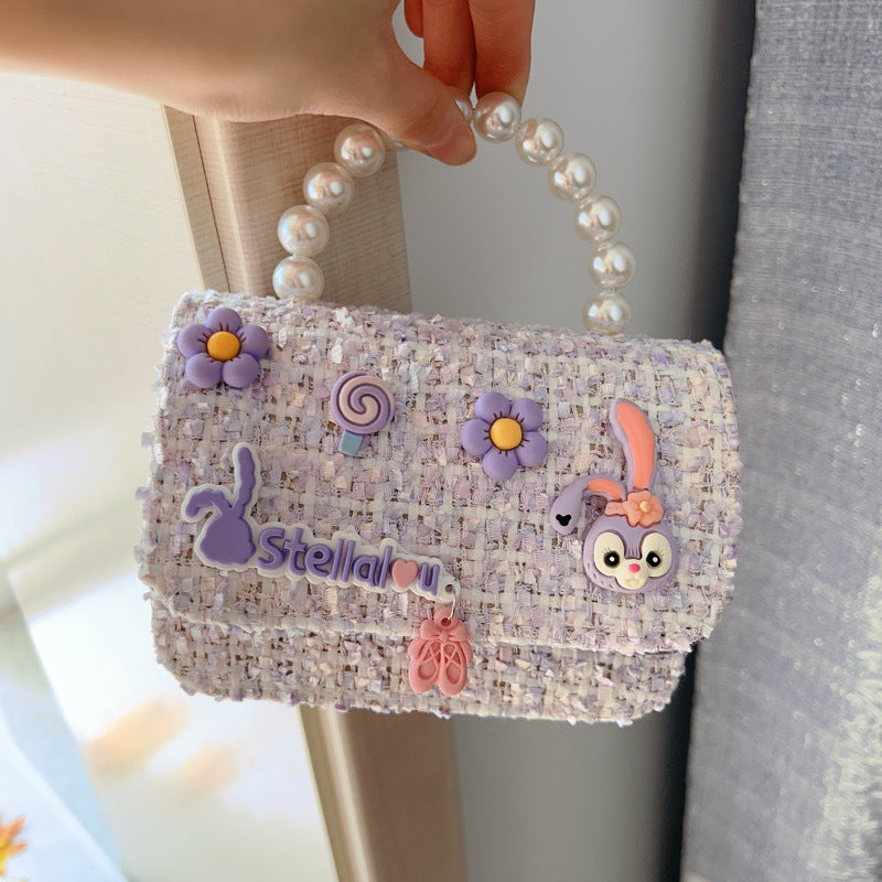 Children’s Portable Diagonal Crossbody Bag – Lightweight Kids Shoulder Bag