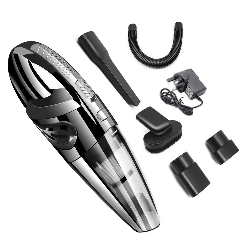 Cordless Handheld Car Vacuum – High Suction, USB-C Rechargeable