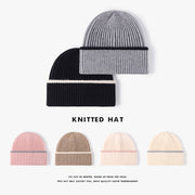 All-Match Simple Warm Thickened Knitted Hat – Cozy Winter Headwear
