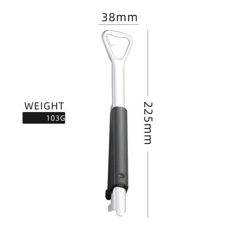 2-in-1 Adjustable Stainless Steel Can & Beer Bottle Opener – Multifunctional Kitchen Tool