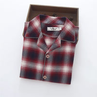 Red checkered pattern
