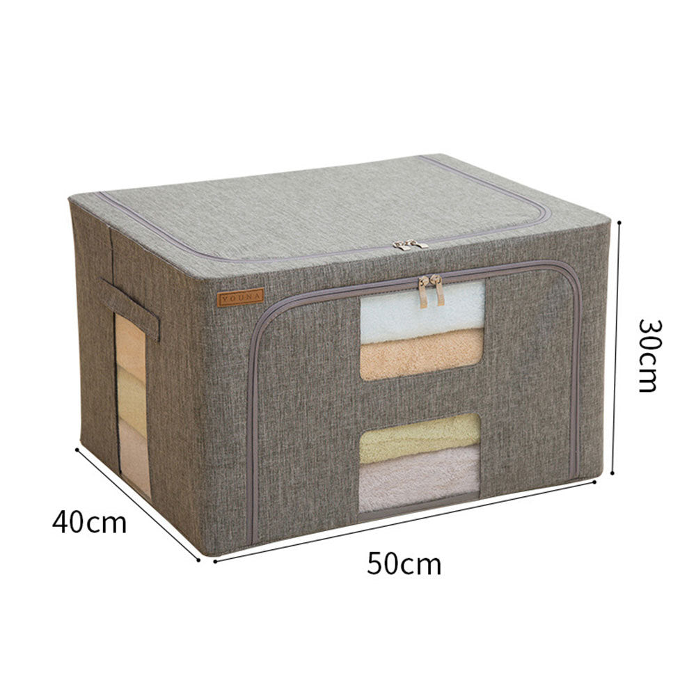 Storage Box Fabric Storage With Zipper