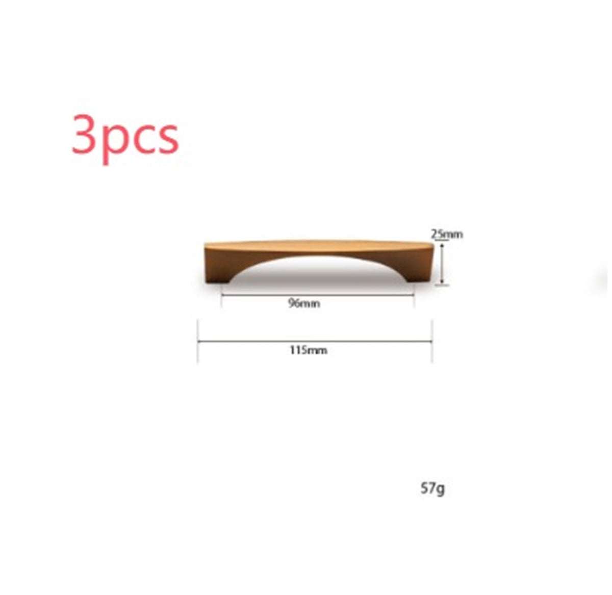 Modern Minimalist Light Luxury Handle Cabinet Wardrobe Door Drawer TV Cabinet Handle