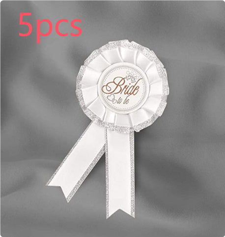 Wedding Party Bride Team Bride Badge Party Decoration