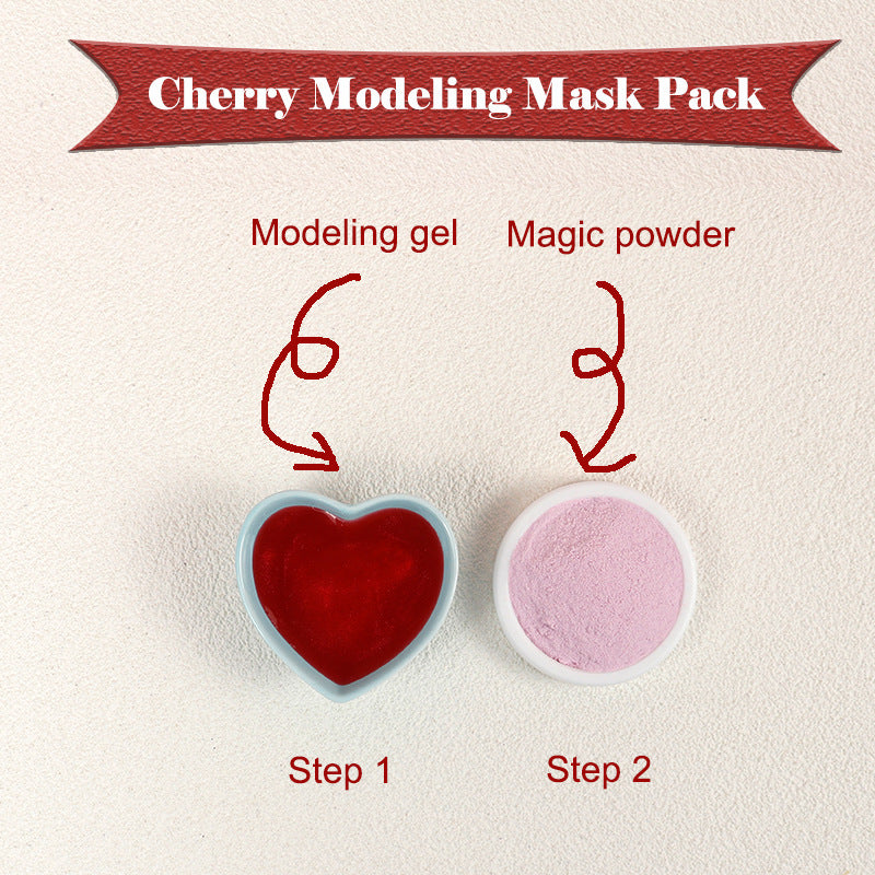 Seaweed Cherry Gel Hydrating Mask With Collagen Powder