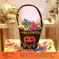 Pumpkin Cloth Bucket Pumpkin