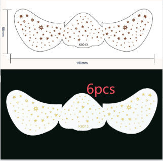Freckle Tattoo Stickers – Waterproof Gold Dot Face & Eye Makeup Stickers for Women