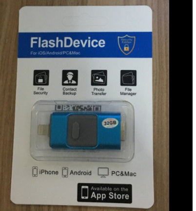 3-in-1 OTG USB Flash Drive – Compatible with Apple, Android & Computers