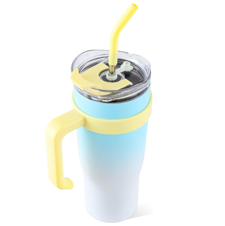 Ochapa 40oz Insulated Tumbler with Handle & Straw