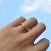 Exquisite Women's Engagement Diamond Ring Jewelry