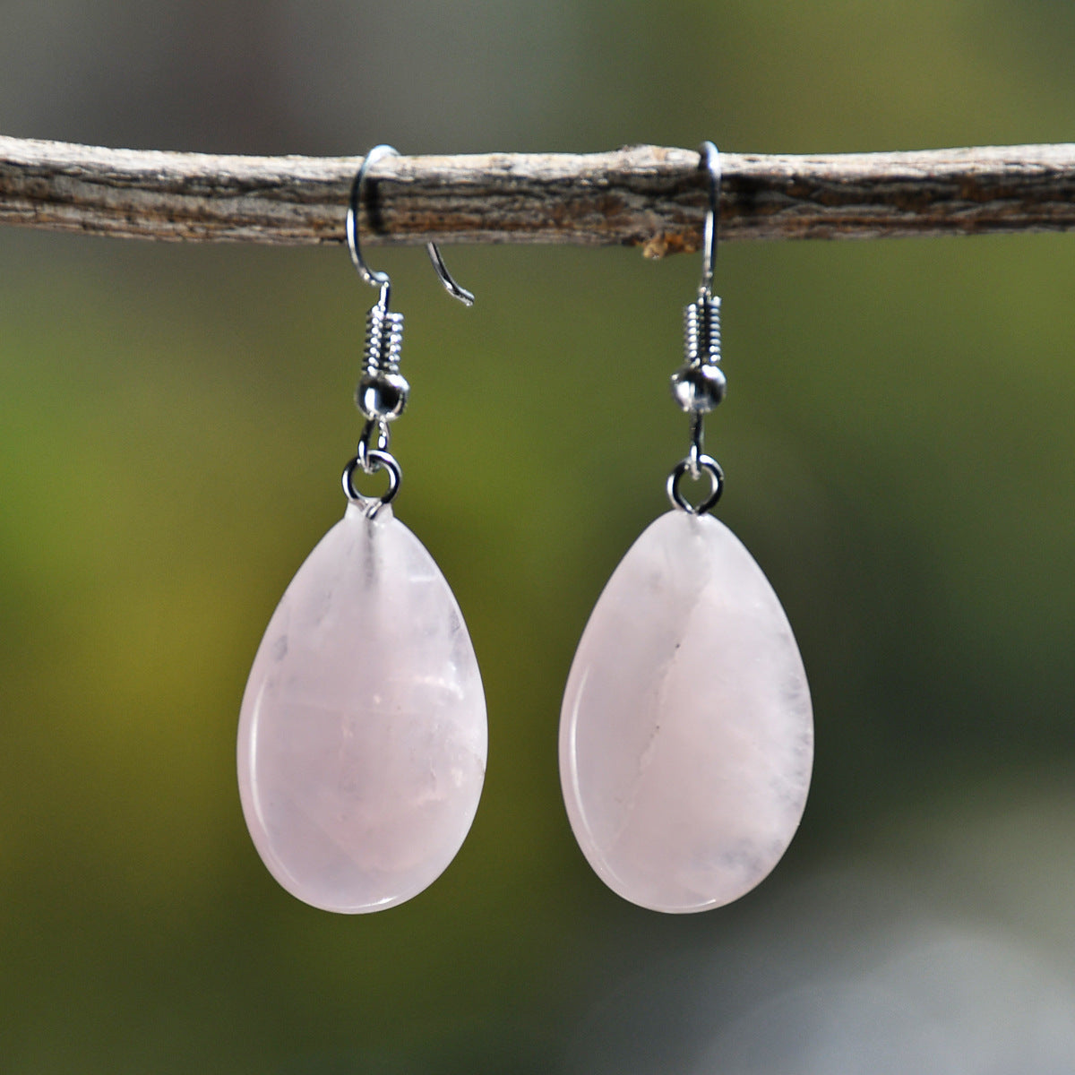 New Chinese Style Ornament Water Drop Natural Stone Earrings