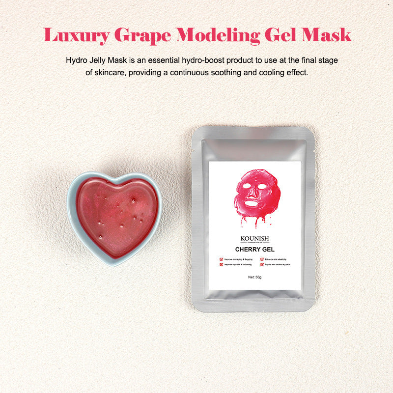 Seaweed Cherry Gel Hydrating Mask With Collagen Powder