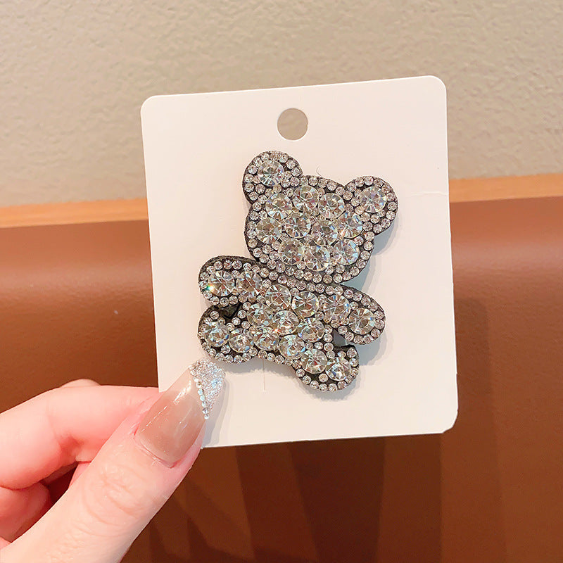 Girl Bangs Sweet Hair Clip Bear