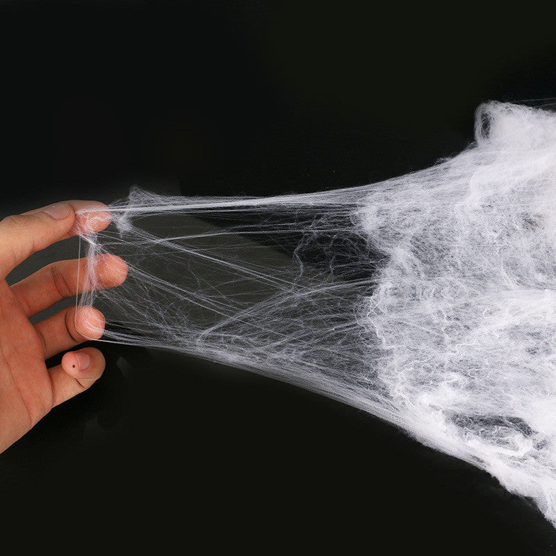 Halloween Decoration Scene Spider Cotton Web Props