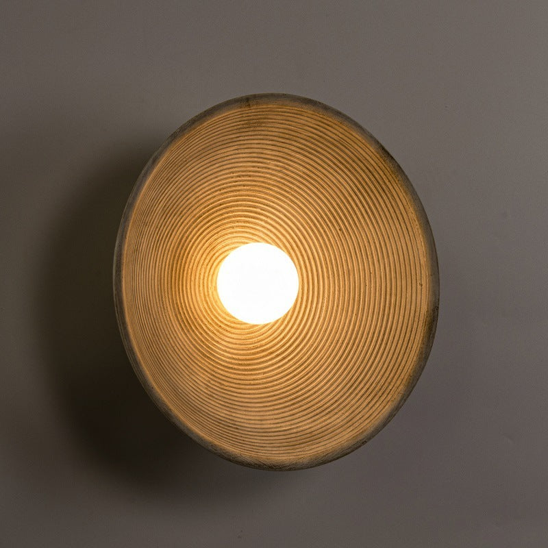 Resin Wall Lamp For Hallway G4 Base Retro Style Decor