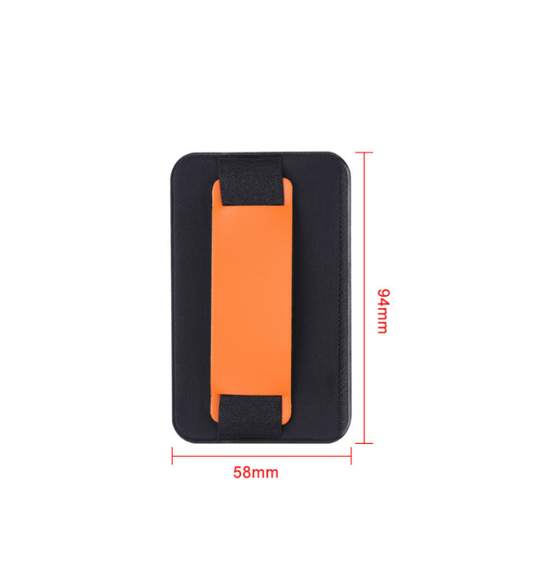 Unisex Slim Lycra Sticky Wallet For Phone Cards Case