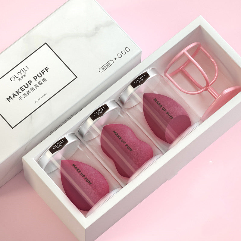 Beauty Blender Sponge Set – Gourd Puff & Cushion Makeup Tools