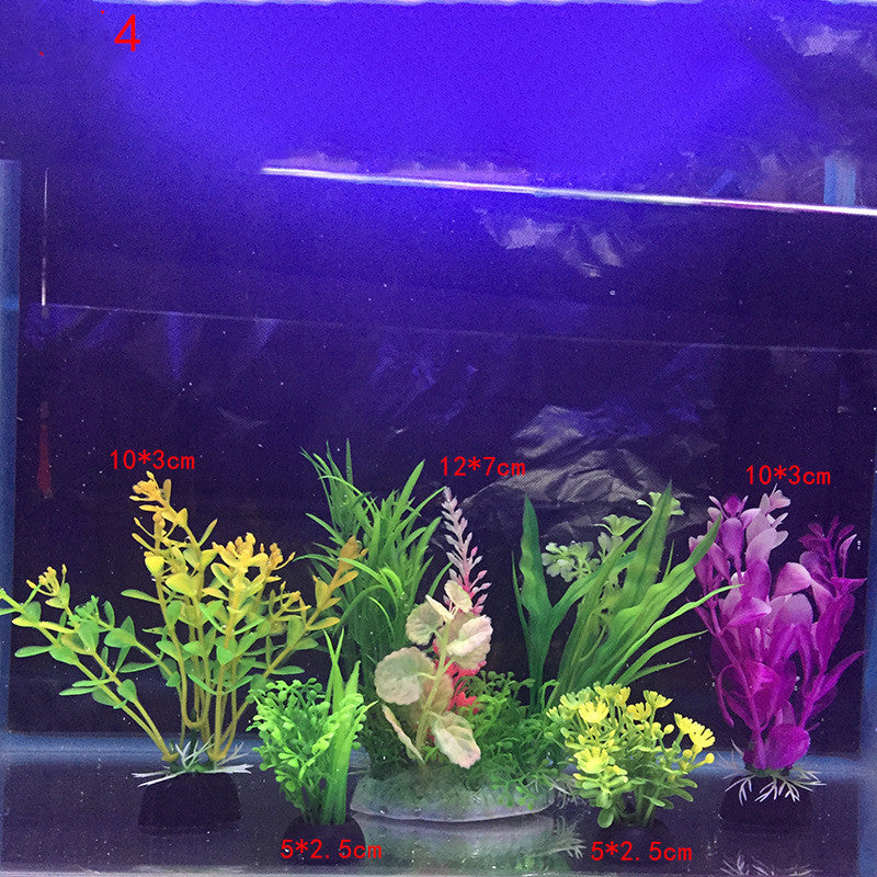 Fish Tank Decoration Simulation Water Plant Aquarium Landscaping