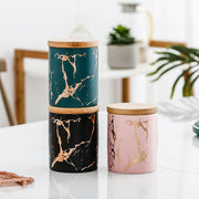 Kitchen Ceramic Food Storage Airtight Jar Box