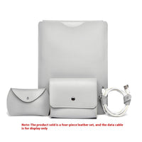 Gray 4PCs Lock Edge